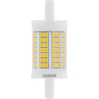 Osram lâmpada LED R7S luz quente regulável 12W | 100W