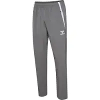 Hummel Calças de desporto 'Lead 2.0' preto / branco
