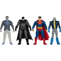 Mcfarlane Toys Dc Direct Page Punchers Pacote Com 4 Figuras Filho Do Coringa Super-homem Batman 7 Cm