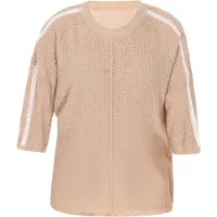 Usha Pullover 'Comfy' nude / branco
