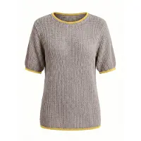 Imily Bela Pullover amarelo / taupe