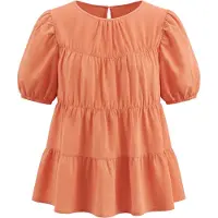 Imily Bela Blusa laranja escuro