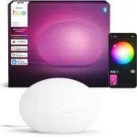 Philips Candeeiro de mesa inteligente Hue Flourish, branco, RGB, CCT, E27