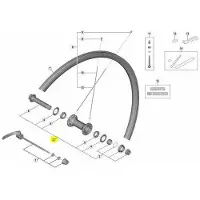 Shimano Eixo Do Cubo Axis Rs700 Center Lock