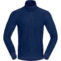 Norrøna - Vestuário ski travessia - Falketind Warm1 Active Jacket M Indigo Night para Homem - Tamanho XL - Navy