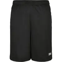 Urban Classics Calças preto / branco