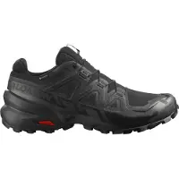 Salomon - Sapatilhas trail - Speedcross 6 Gtx Black/Black/Phantom para Homem - Tamanho 44 2/3 - Preto