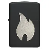 Zippo BIG Flame Silver Emblem 2008154, isqueiro