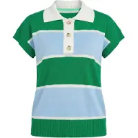 Imily Bela Pullover azul claro / verde / branco