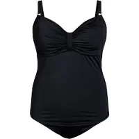 Swim By Zizzi Fato de banho 'Shanny' preto