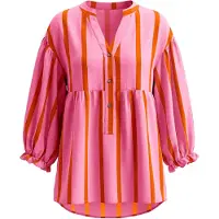 Imily Bela Blusa rosa / vermelho