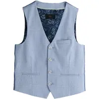 Next Colete azul claro / branco