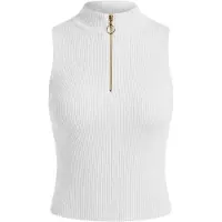 Imily Bela Top de malha branco