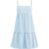 Imily Bela Vestido de verão azul fumado / azul claro