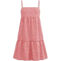Imily Bela Vestido de verão melancia / vermelho claro