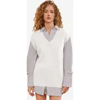 Imily Bela Pullover branco