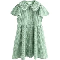 Next Vestido verde / branco