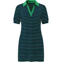 Imily Bela Vestido navy / verde