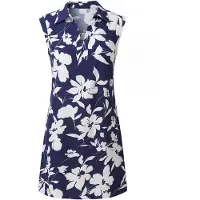 Imily Bela Vestido navy / branco