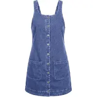 Imily Bela Vestido azul ganga
