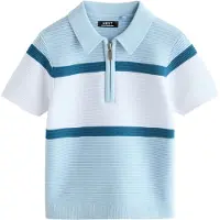 Next Pullover azul ciano / azul claro / branco