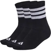 Adidas Meias de desporto 'Ess' preto / branco
