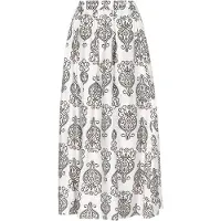 Usha Saia nude / preto / branco