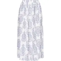 Usha Saia azul / cor-de-rosa / branco