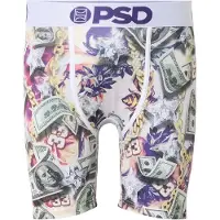 PSD Boxers 'AJ' antracite / azul-violeta / branco