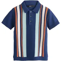 Next Pullover bege claro / navy / azul claro / tangerina