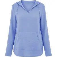 Imily Bela Blusa azul céu