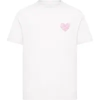 Mister tee Camisola rosa / branco