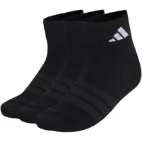 Adidas Meias de desporto 'THIN&LIGHT SPORTSWEAR ANKLE 3 PAIR PACK' preto / branco
