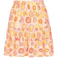 IZIA Saia amarelo / laranja / branco