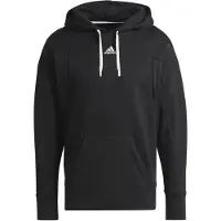Adidas Sweatshirt de desporto preto / branco