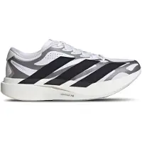 Adidas Sapatilha de corrida 'Adizero Evo Sl Exo' cinzento-prateado / preto / branco