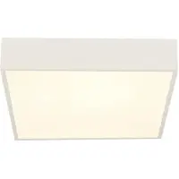 Searchlight Candeeiro de teto para casa de banho LED Zeus, branca, comprimento 30 cm, metal