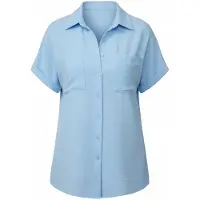 Imily Bela Blusa azul claro