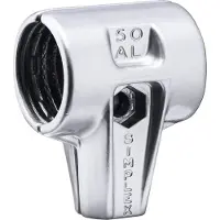 HALDER 3122.050 Corpo De Fundição Simples Para Maça Aço 50 Mm