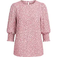 Imily Bela Blusa cor-de-rosa / branco