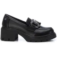 Xti para mulher. 14310601-NEGRO Mocassins 143106 preto (38), 5 a 8cm, Nenhum, Casual