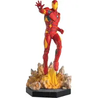 Eaglemoss Hero Collector Figura Em Escala 1/18 Em Pose De Batalha Iron Man