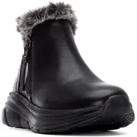 Refresh para mulher. 17320502-NEGRO Botins 173205 preto (37), Plano, Zíper, Casual
