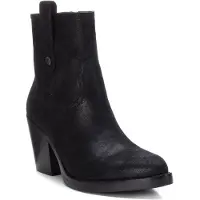 Refresh para mulher. 17148802-NEGRO Botins 171488 preto (37), 3 a 5cm, Zíper, Casual
