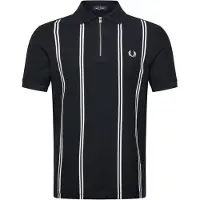 Fred perry Camisa 'Polo marino vertical stripe polo shirt' azul