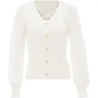 NAEMI Casaco de malha branco