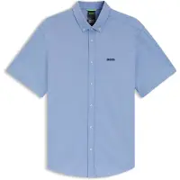 BOSS Camisa De Manga Curta Motion 10263169 Green