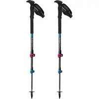 Guidetti - Bastões caminhada / trekking - T3 Light Perle para Unissexo - Preto