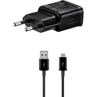 Samsung Carregador Micro Usb/usb-a Ep-ta200ebe + Ecb-du4ebe 15w