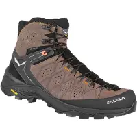 Salewa - Calçado caminhada homem - Alp Trainer 2 Mid GTX M Wallnut/Fluo Orange para Homem - Tamanho 7,5 UK - Castanho